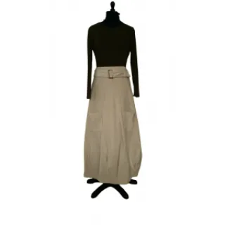 Catifea raiată 6W WASHED STRETCH sand