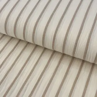 Mușelină YARN DYED Thin strip beige
