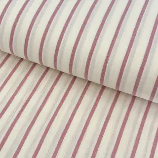 Mușelină YARN DYED Thin strip mauve
