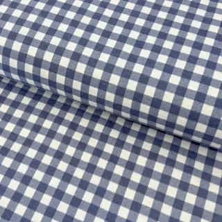 Țesătură din bumbac FLANNEL Check blue