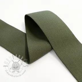 Elastic neted 4 cm camo green