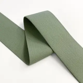 Elastic neted 4 cm olive green