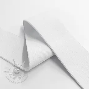 Elastic neted 4 cm white