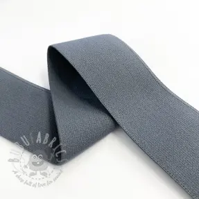 Elastic neted 4 cm dark grey