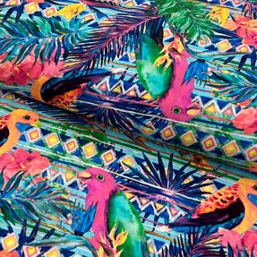 Viscoză STRETCH Jungle digital print