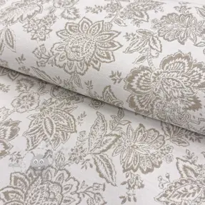 Țesătură decorativă jacquard Jacobean lin