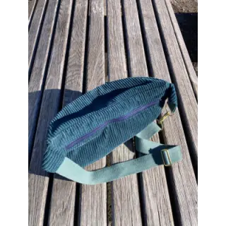 Chingă din bumbac 4 cm dark old green