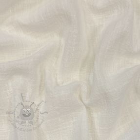 Țesătură din bumbac SLUB WASHED off white