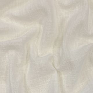 Țesătură din bumbac SLUB WASHED off white
