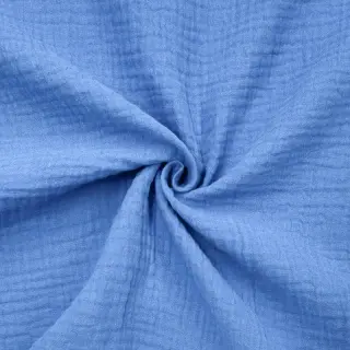 Mușelină royal blue ORGANIC