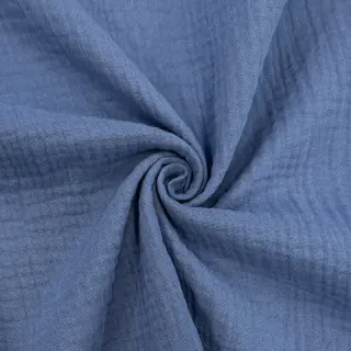 Mușelină midnight blue ORGANIC