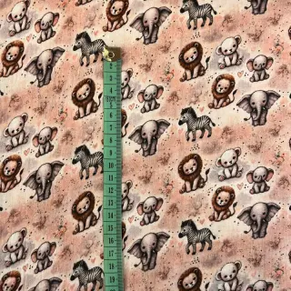 Mușelină Safari buddys design C digital print