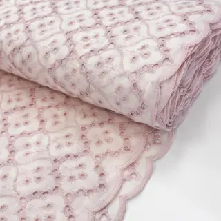 Țesătură din bumbac EMBROIDERY Lilian rose