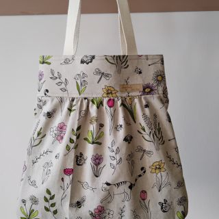 Țesătură decorativă Linenlook Spring Doodle Time