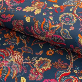 Țesătură decorativă jacquard Inaya bleu