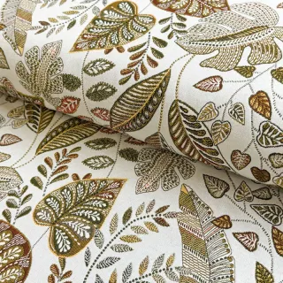 Țesătură decorativă jacquard Euphoria blanc kaki