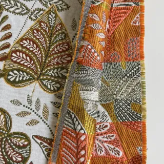 Țesătură decorativă jacquard Euphoria blanc kaki