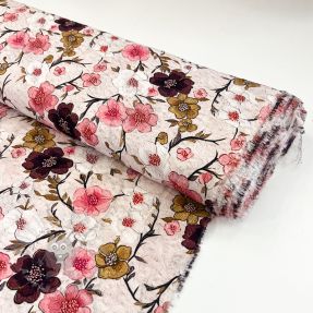 Viscoză RAYON POPLIN Flowy flowers design D digital print