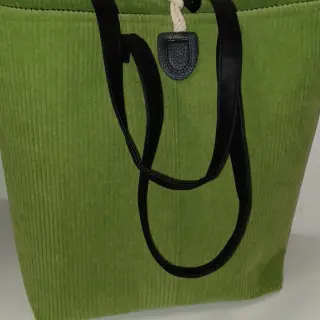 Catifea raiată 6W COTTON TOUCH green