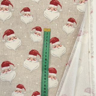 Țesătură decorativă premium Santa Funny Face