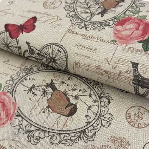 Țesătură decorativă Linenlook Sweet Vintage Lady