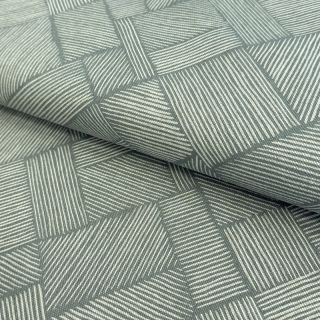 Țesătură decorativă Linenlook Line Diagonal Patchwork soft green