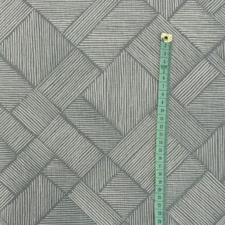 Țesătură decorativă Linenlook Line Diagonal Patchwork soft green