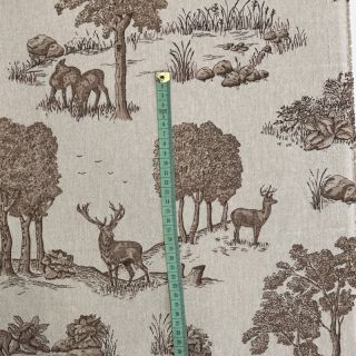 Țesătură decorativă Linenlook Classic Deer Scene