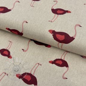 Țesătură decorativă Linenlook Ostrich