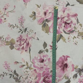 Țesătură decorativă premium Classic Painted Rose DOUBLE