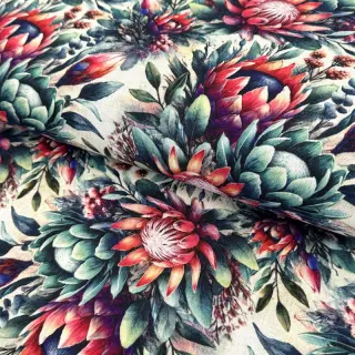 Viscoză cu in Azalea design D digital print