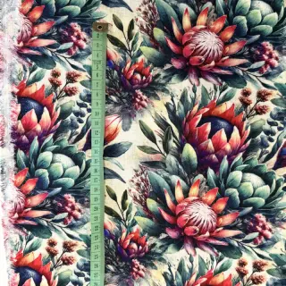 Viscoză cu in Azalea design D digital print