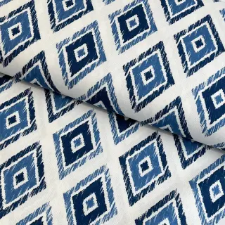 Țesătură decorativă premium Rhombus navy