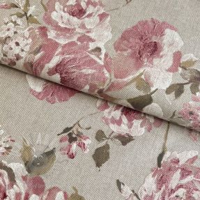 Țesătură decorativă Linenlook Classic Painted Rose