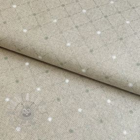 Țesătură decorativă Linenlook PREMIUM SPECIAL Diamond Silver