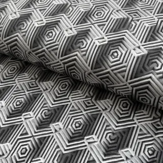 Tricot VISCOSE Structure grey digital print