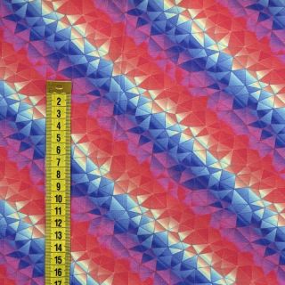 Tricot Kaleido rainbow dark digital print