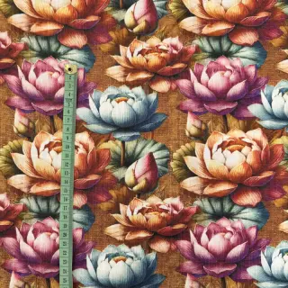 Viscoză cu in Marigold design C digital print