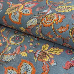 Țesătură decorativă jacquard Inaya ciel