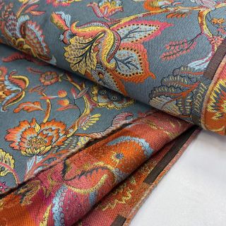 Țesătură decorativă jacquard Inaya ciel