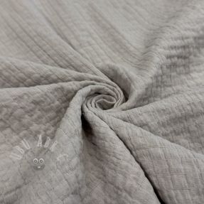 Țesătură din bumbac STRETCH Baby beige