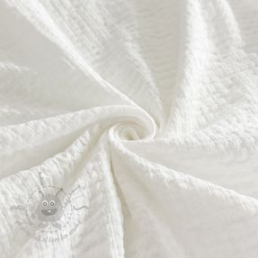 Țesătură din bumbac STRETCH Baby off white