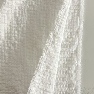 Țesătură din bumbac STRETCH Baby off white