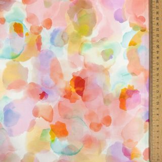 Țesătură din bumbac SATIN Niihau pink digital print