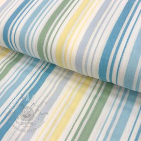 Mușelină Beach Stripe blue