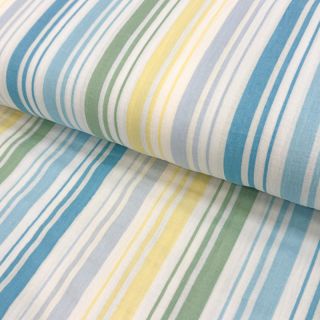 Mușelină Beach Stripe blue