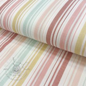 Mușelină Beach Stripe red