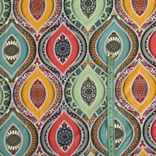 Tricot VISCOSE LYCRA HEAVY Vintage B digital print