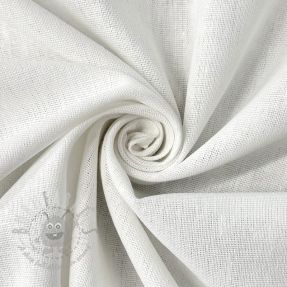 Țesătură din bumbac cu in PREMIUM white