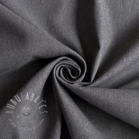 Țesătură din bumbac cu in PREMIUM dark grey